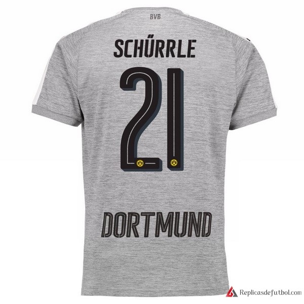 Camiseta Borussia Dortmund Tercera equipación Schurrle 2017-2018
